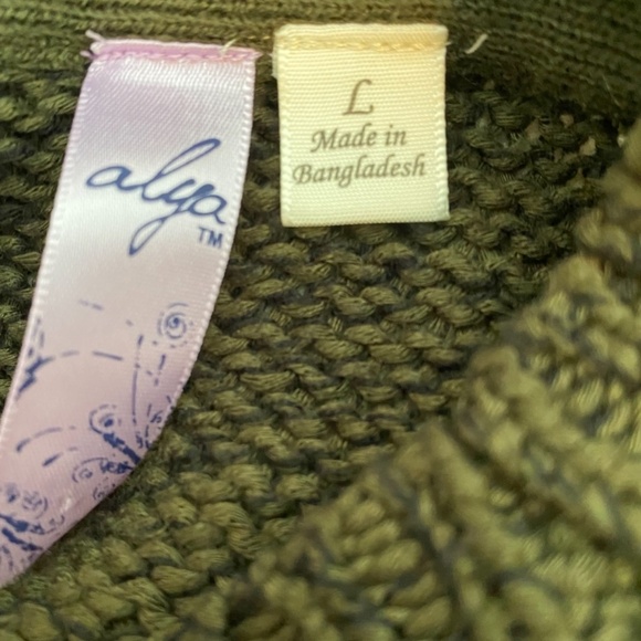 Alya from Anthropology size L women’s sweater - Picture 4 of 6